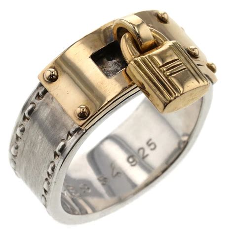 fausse bague hermes|bague Hermes argent kelly.